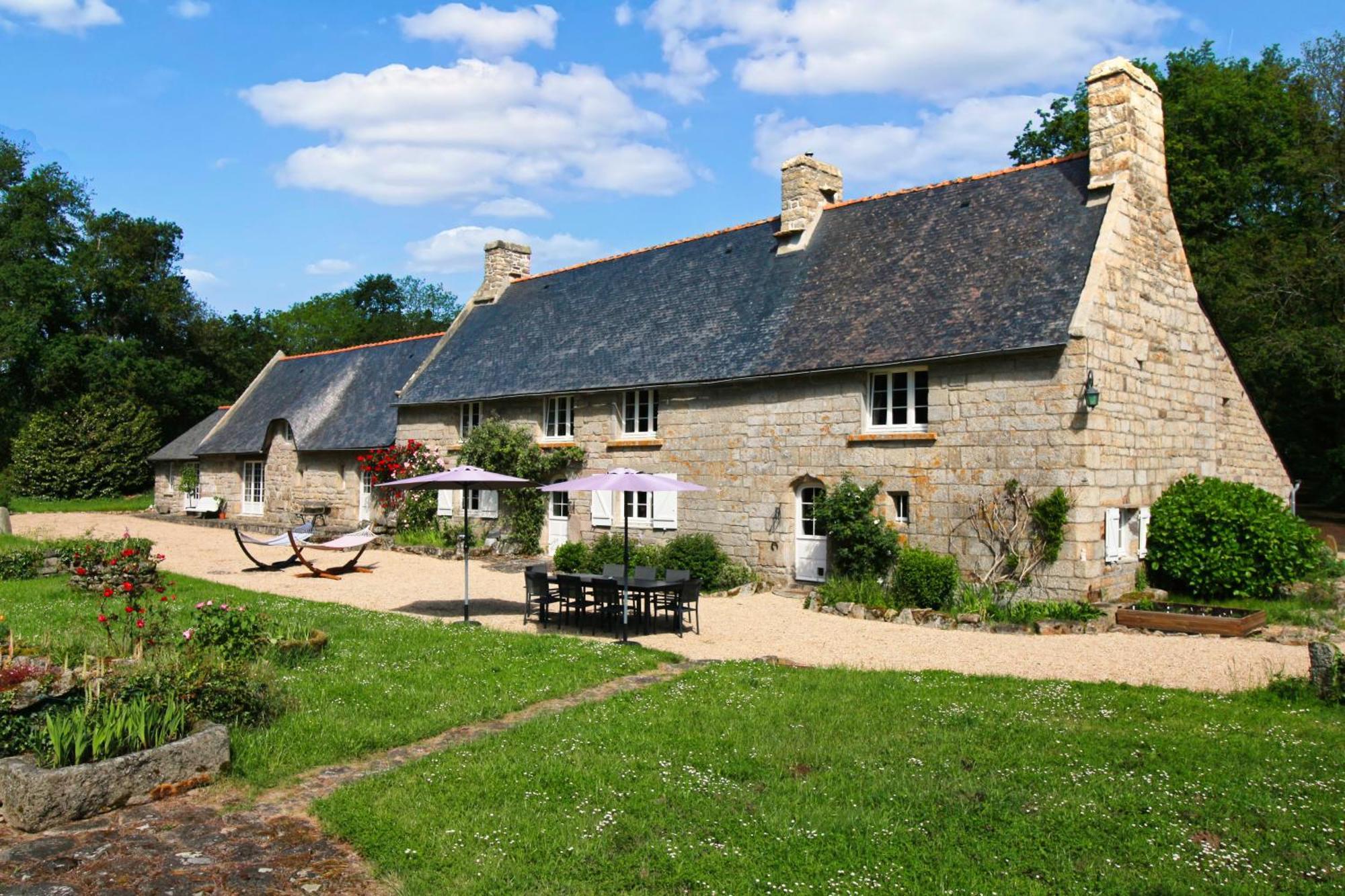 Kerbeleg, Ferme-Manoir Du Xve Siecle, Chambres Grand Confort Riec-sur-Bélon Kültér fotó
